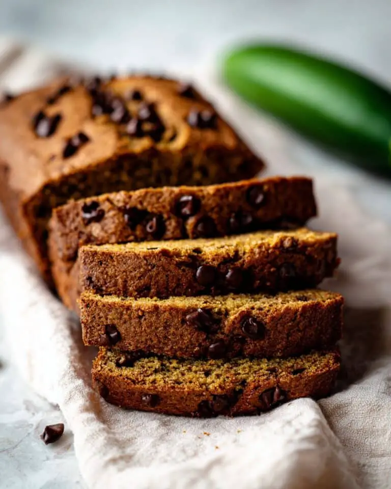 Vegan Chocolate Chip Zucchini Bread Recipe