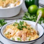 Dump and Bake Shrimp and Rice Casserole Recipe