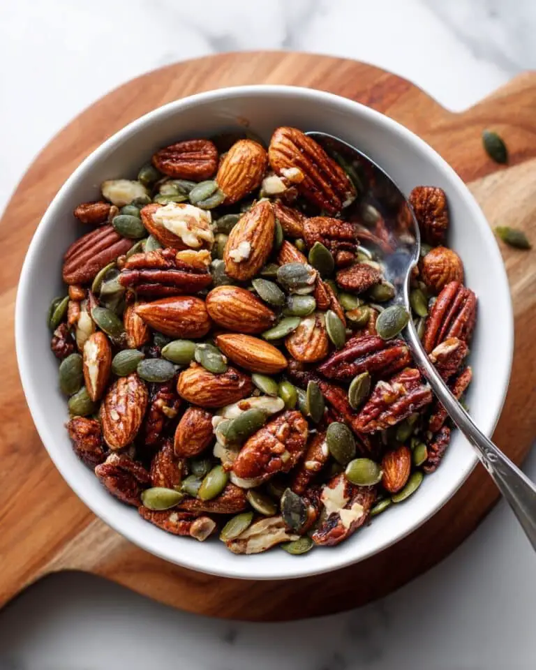 Sweet and Spicy Roasted Party Nuts Recipe