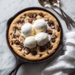 Gooey Skillet Chocolate Chip Cookies Recipe