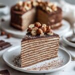 Nutella Crepe Cake Recipe