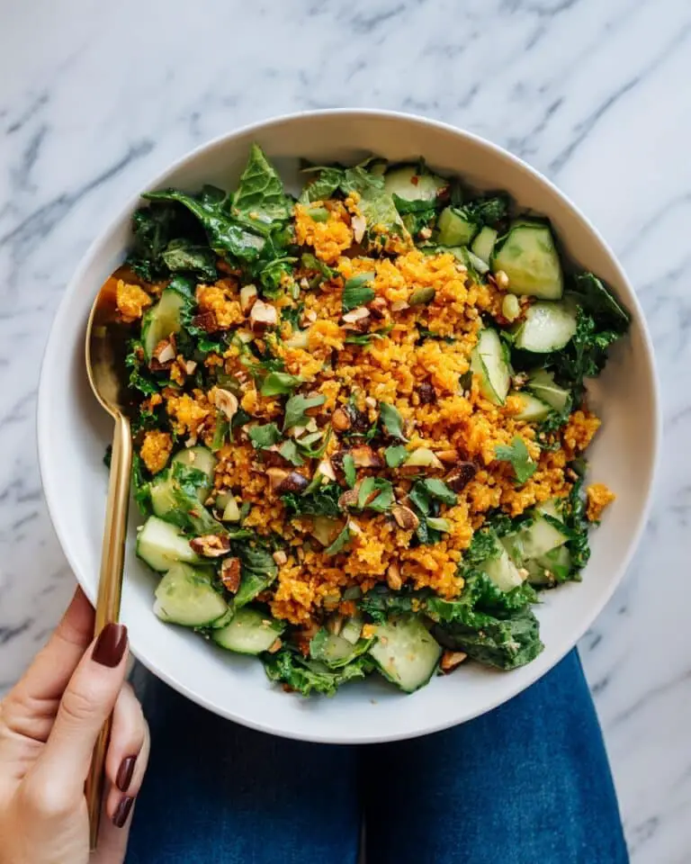 Crispy Rice Salad with Cucumbers and Herbs Recipe
