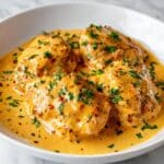 Creamy Chicken Lazone with Spicy Herb Sauce Recipe