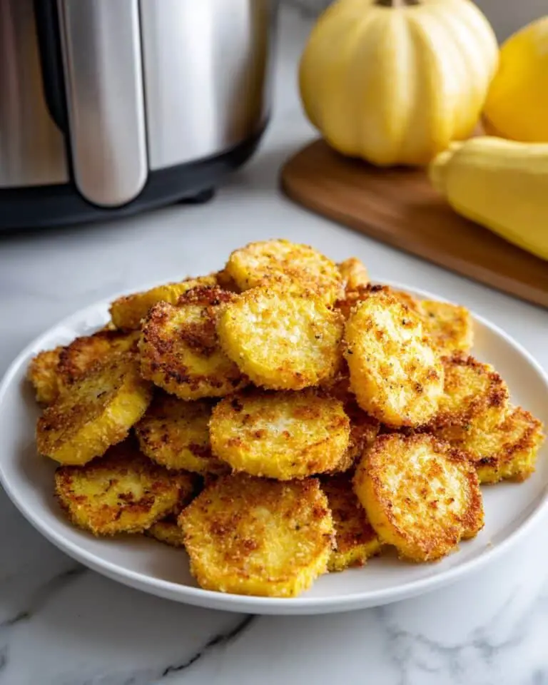 Air Fryer Yellow and Zucchini Squash Chips Recipe