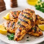 Grilled Chicken Breast with Lemon and Oregano Marinade Recipe