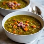 Leftover Ham and Green Split Pea Soup Recipe