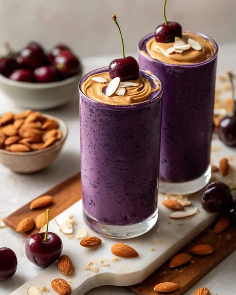 Cherry Almond Smoothie Recipe