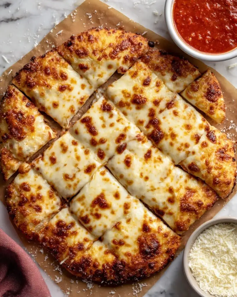 Cheesy Garlic Breadsticks Recipe