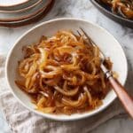 The BEST Slow Cooker Caramelized Onions Recipe