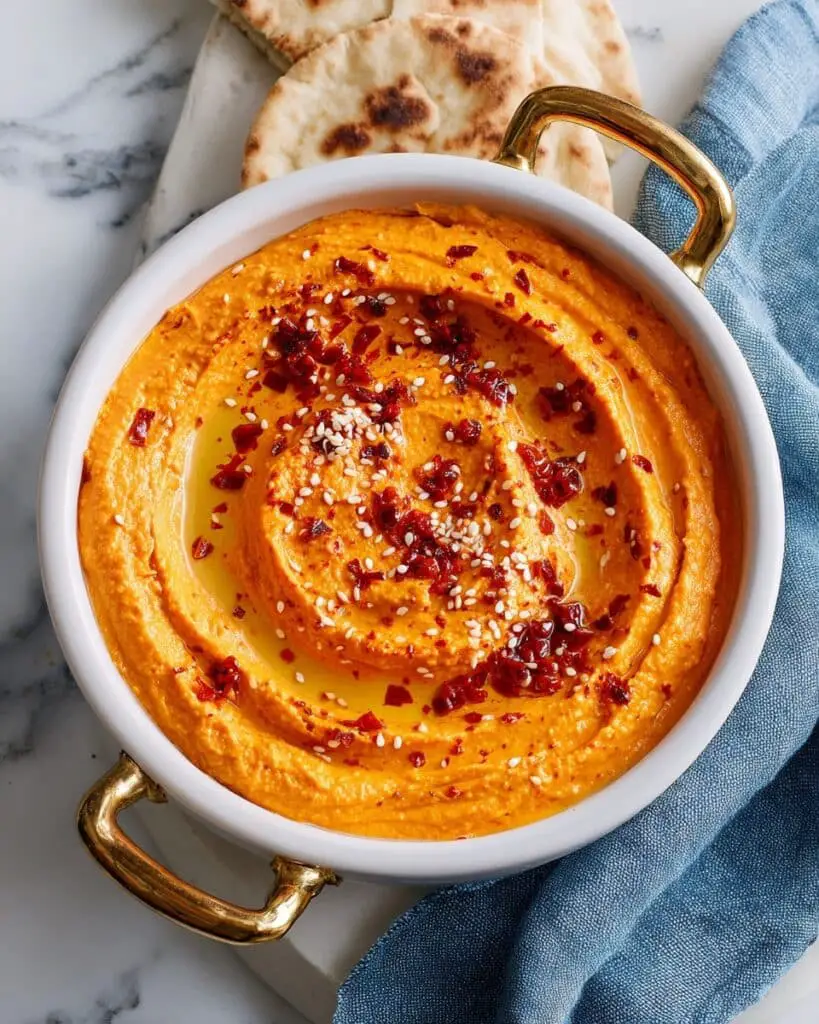 Red Pepper Hummus Recipe