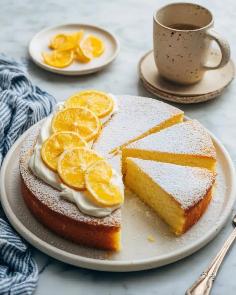 Lemon Greek Yogurt Cake Recipe