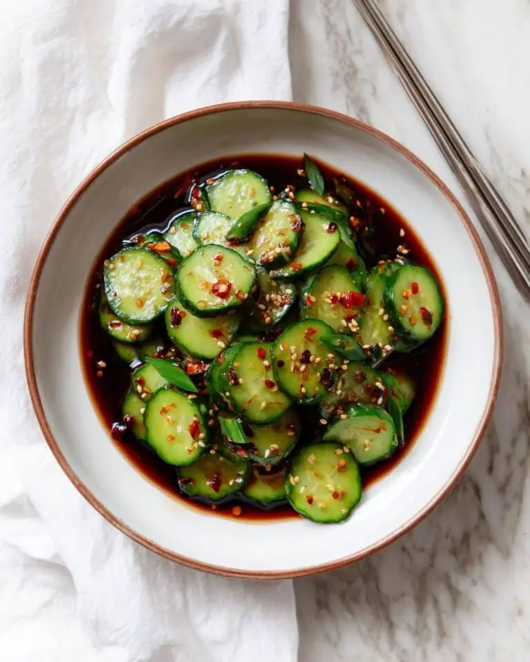 Easy & Quick Spicy Asian Cucumber Salad Recipe