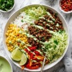 Ground Beef Taco Bowls Recipe