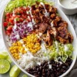 Chicken Burrito Bowls Recipe