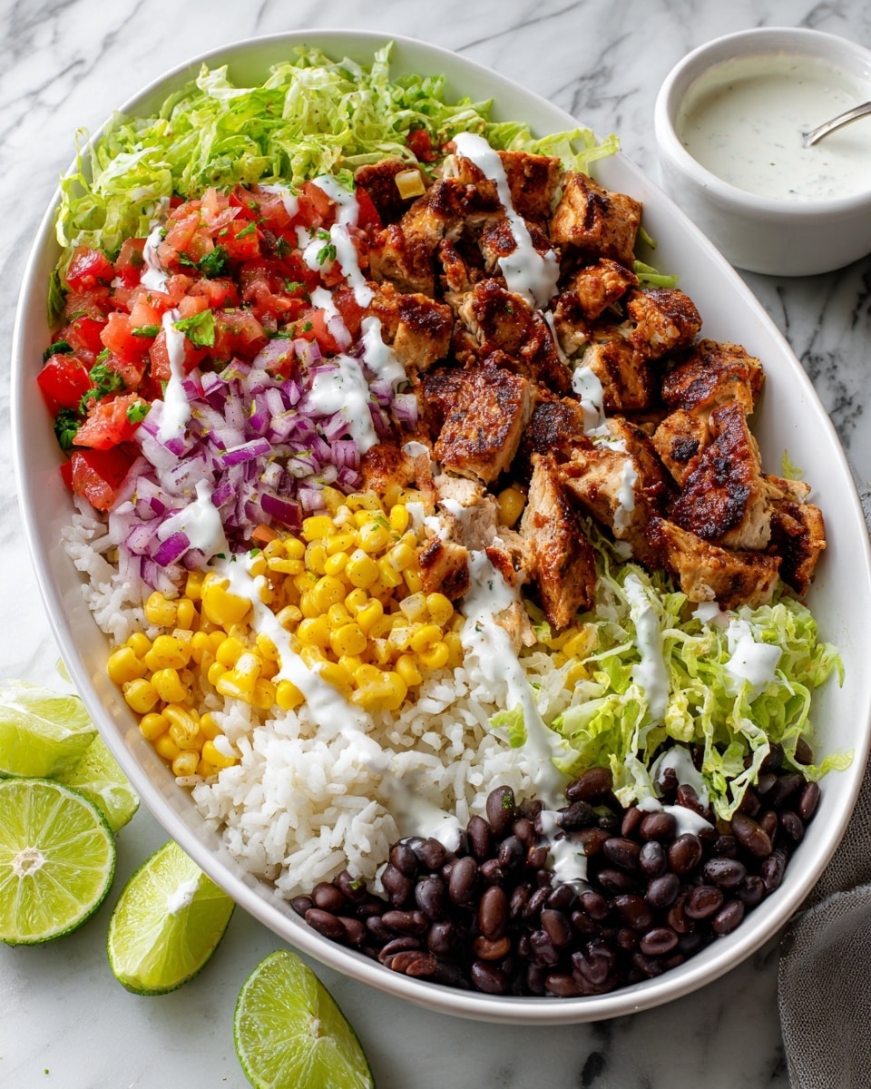Chicken Burrito Bowls Recipe