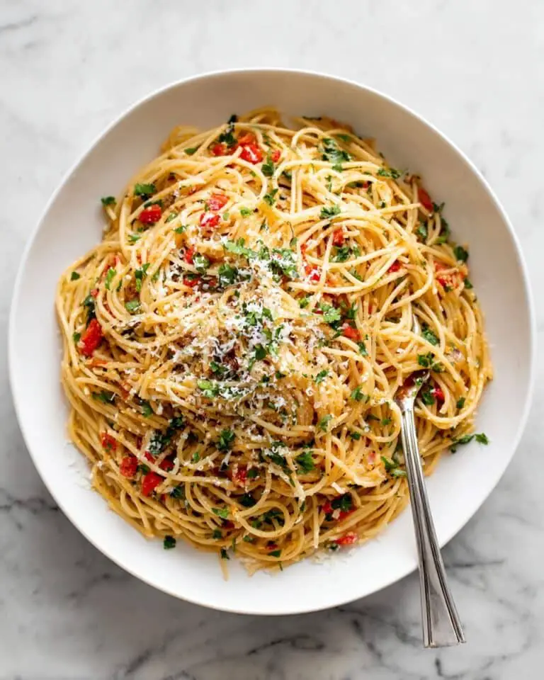 Garlic Roasted Vegetable Pasta Recipe
