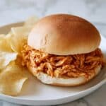 Shredded Buffalo Chicken Sandwich Recipe