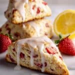 Strawberry Lemonade Scones Recipe