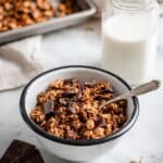Sea Salt Dark Chocolate Granola Recipe
