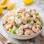 Shrimp Salad with Lemon, Dill, and Crispy Vegetables Recipe