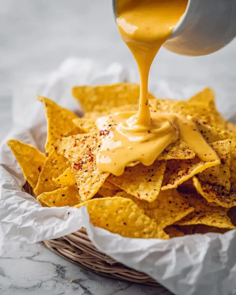 Creamy Nacho Cheese Sauce Recipe