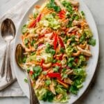 Chinese-Style Chicken Salad with Sesame Ginger Dressing Recipe
