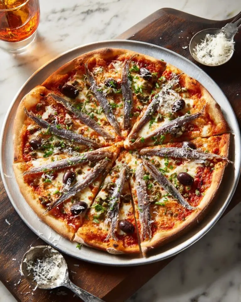 Anchovies on Pizza – Two Ways Recipe