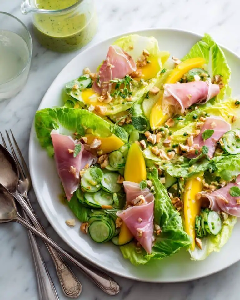 Grilled Melon and Prosciutto Salad Recipe