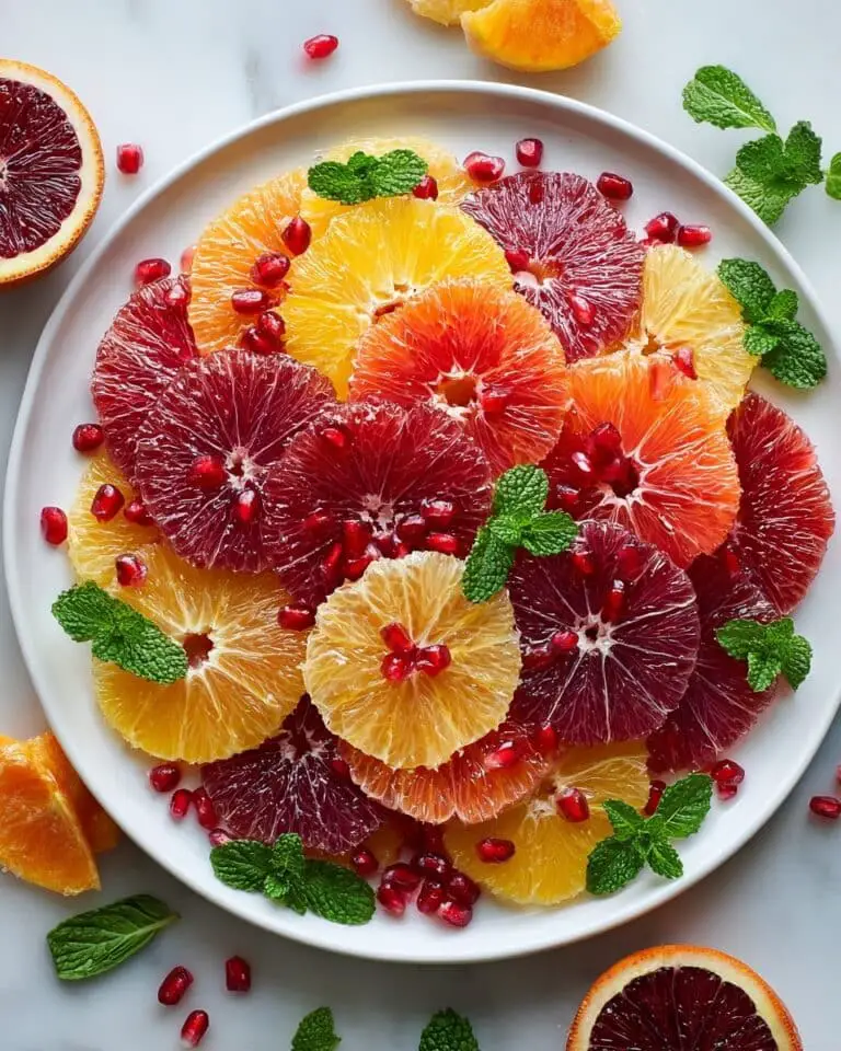 Citrus Salad with Pomegranate and Mint Recipe