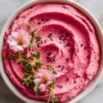 Pink Beetroot Hummus Recipe