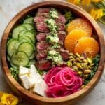 Steak Salad with Creamy Chimichurri Dressing Recipe
